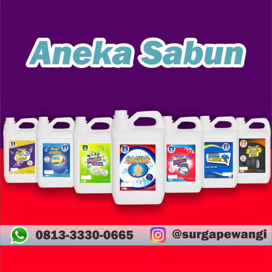 Distributor Aneka Sabun Surga Pewangi Laundry Bandung