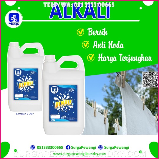 Jual Alkali Untuk Deterjen Laundry di Bandung