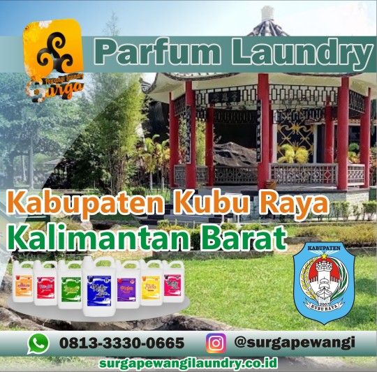 Parfum Landry kabupaten Kubu Raya, Kalimantan Barat