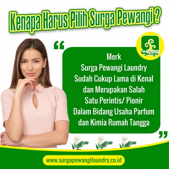 Parfum Laundry Bandung Surga Pewangi Laundry