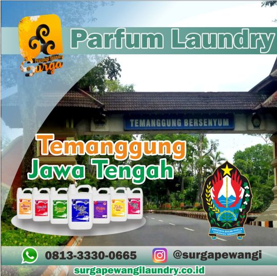 Parfum Laundry Temanggung.