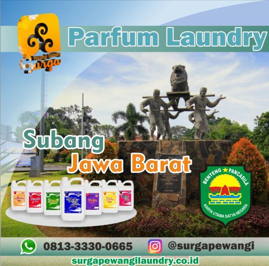 Parfum Laundry Subang, Jawa Barat