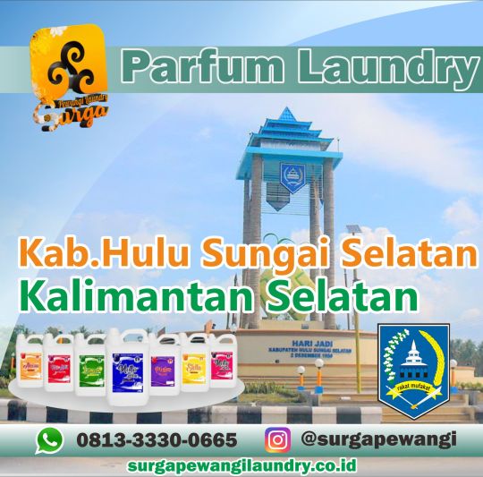 Parfum Laundry Kabupaten Hulu Sungai Selatan, Kalimantan Selatan